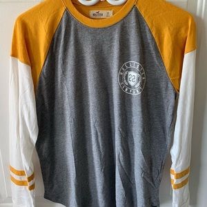 Hollister colour block long sleeve